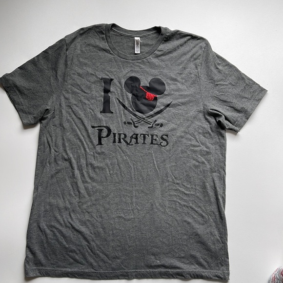 canvas Tops - Custom made Disney Pirates shirt size 2XL
